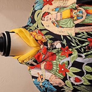 Boutique Frida Kahlo blouse